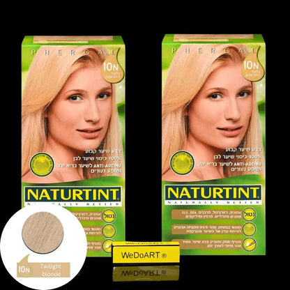 Naturtint Permanent Hair Color 10N Light Dawn Blonde permanent gel hair color, 2-Pack, 165 ml