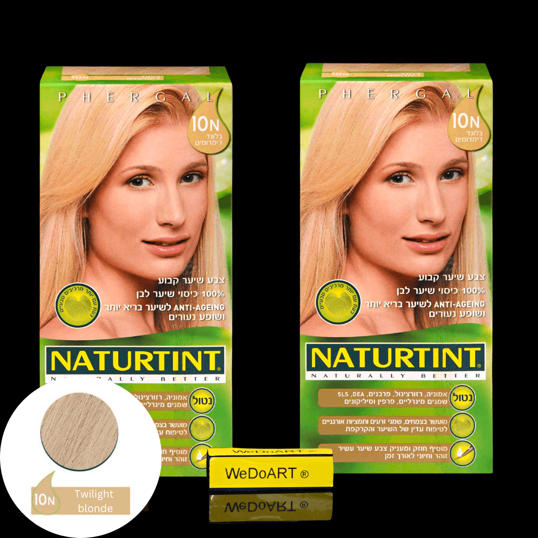 Naturtint permanent hair color 10N Twilight blond 2-Pack - WEDOART-IL