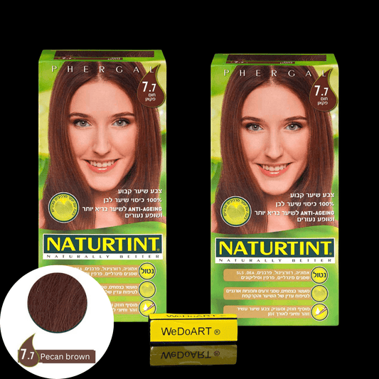 Naturtint permanent hair color 7.7 Pecan brown 2-Pack - WEDOART-IL