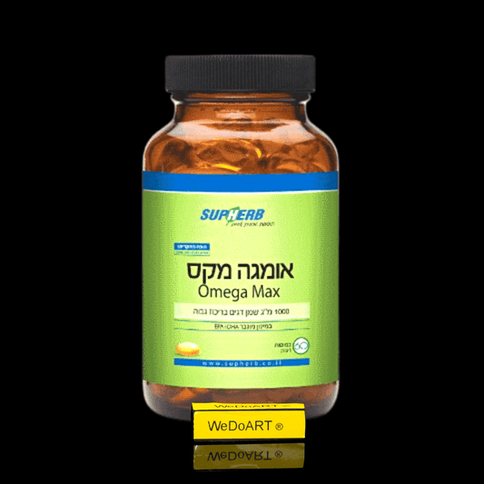 Omega Max 3 60 soft capsules - WEDOART-IL