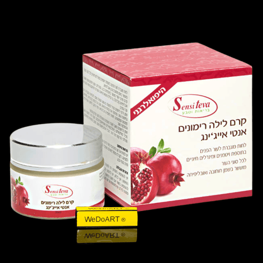 Pomegranate Night Cream Anti-Aging 50 ml - WEDOART-IL