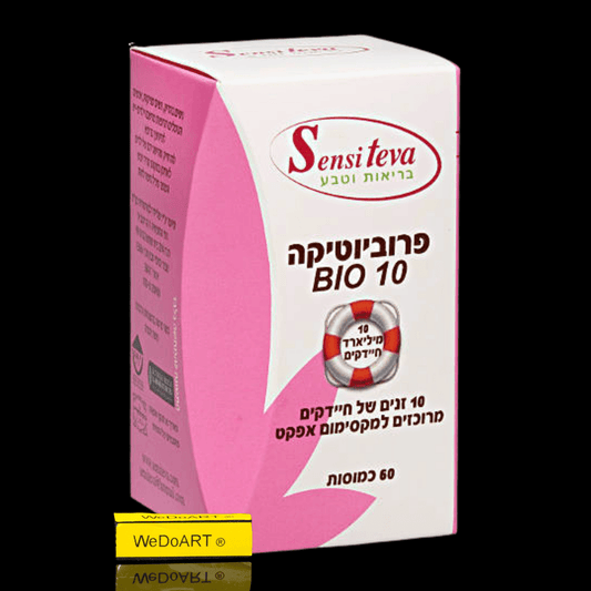 Probiotics 10 Bio - 60 capsules - WEDOART-IL