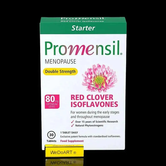 Promensil - Menopause Hot Flash Relief Double Strength - 30 Tablets - WEDOART-IL