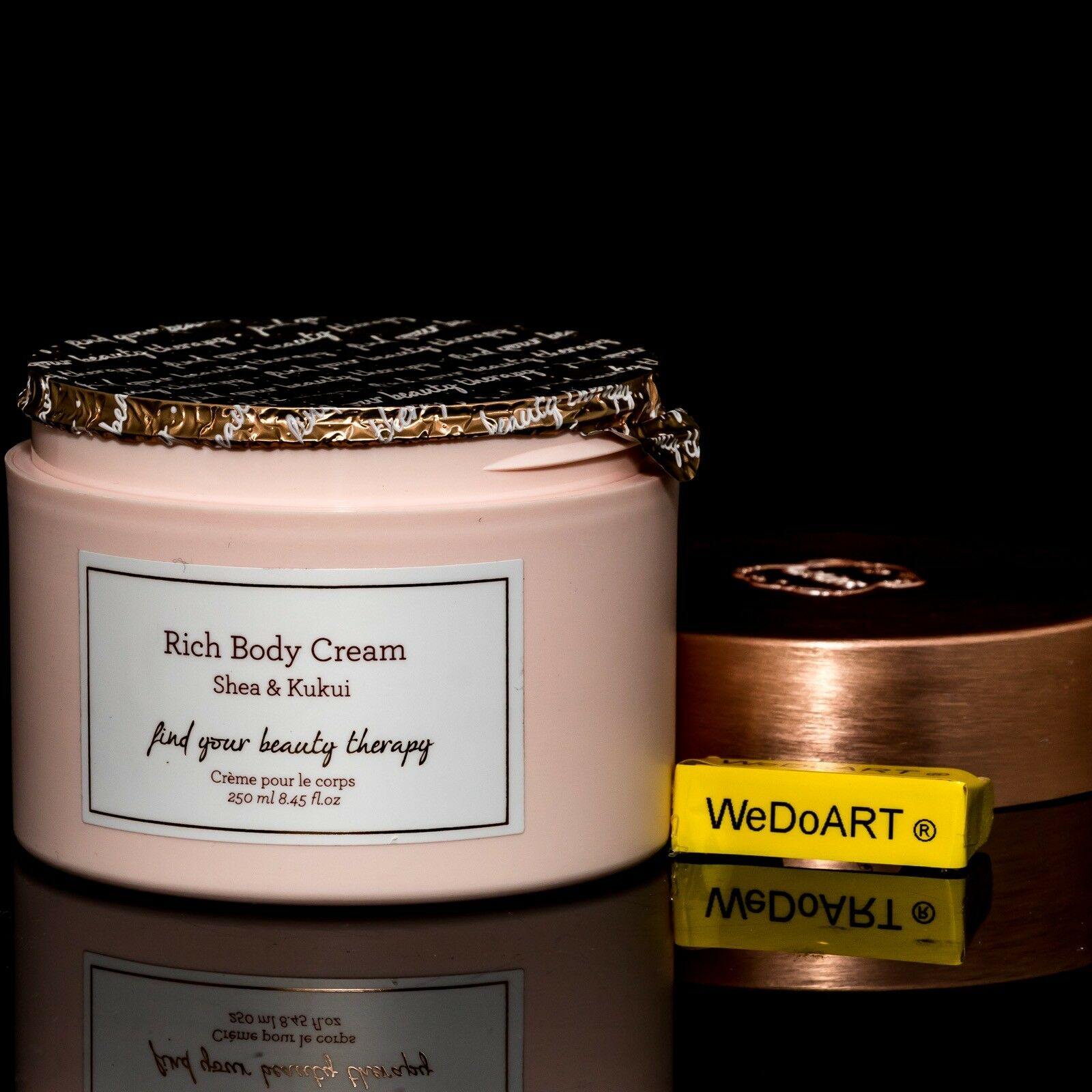 Rich body cream Shea & Kukui 250ml | 8.45Fl.oz - WEDOART-IL