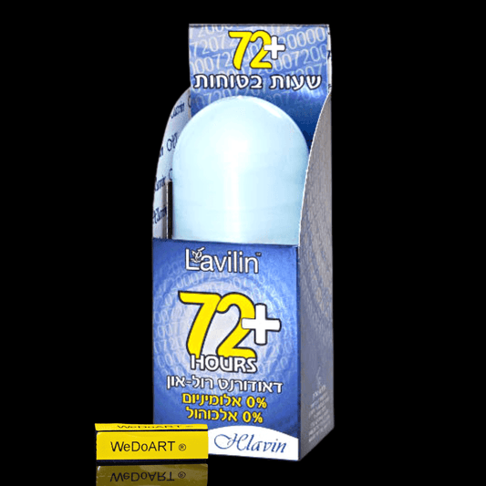 Roll-on deodorant up to 72 hours blue 60 ml - WEDOART-IL