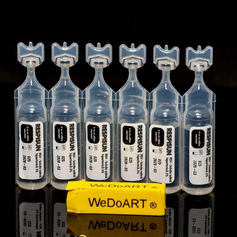 RSV Hypertonic Saline 3% RESPISUN 24 containers of 5ml - WEDOART-IL