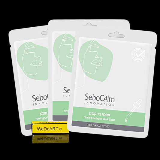SeboCalm 3 collagen fabric masks for firming and supple skin - WEDOART-IL