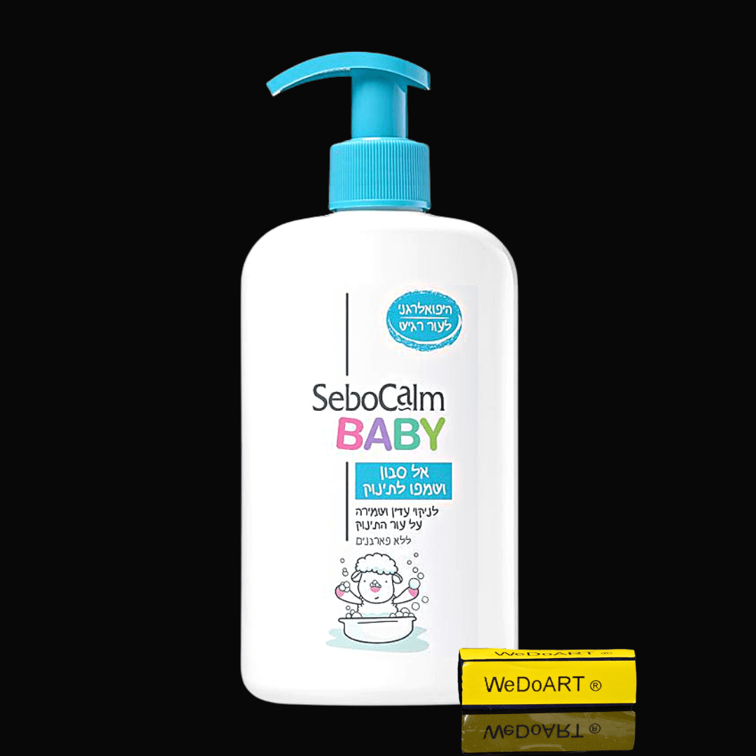 SeboCalm Baby Soapless Soap & Shampoo 400 ml - WEDOART-IL