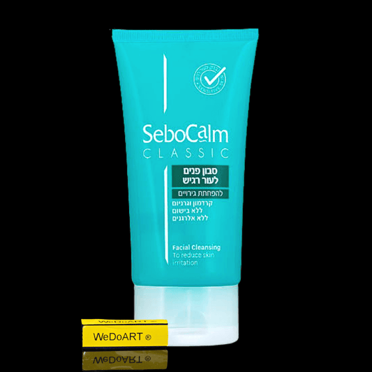 SeboCalm Facial soap for sensitive skin - to reduce irritation 170 ml - WEDOART-IL
