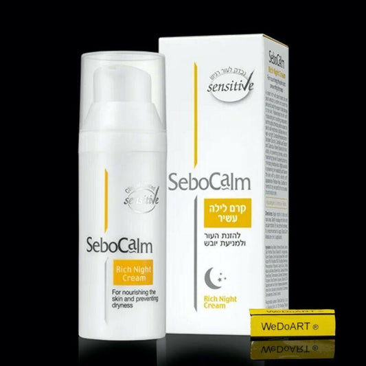 SeboCalm Rich Night Cream 50ml - WEDOART-IL
