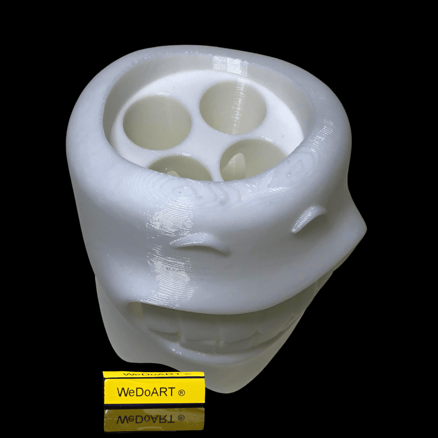 Smiling Tooth Toothbrush Holder 3D print - WEDOART-IL