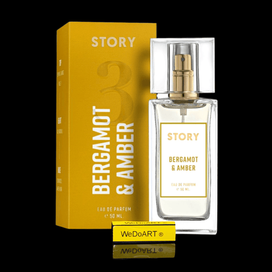 STORY Bergamot & Amber feminine spicy perfume 50 ml - WEDOART-IL