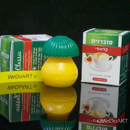 Sucrazit Tablets 2x300 tablets - Classic Sukrazit Diabetic Sweetener Kosher - WEDOART-IL