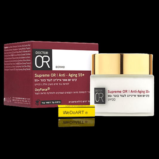 Supreme OR Anti-Aging Day Cream 55+ for mature skin 50Ml - WEDOART-IL