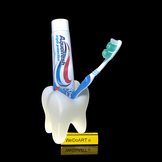 Tooth Toothbrush Holder 3D print - WEDOART-IL