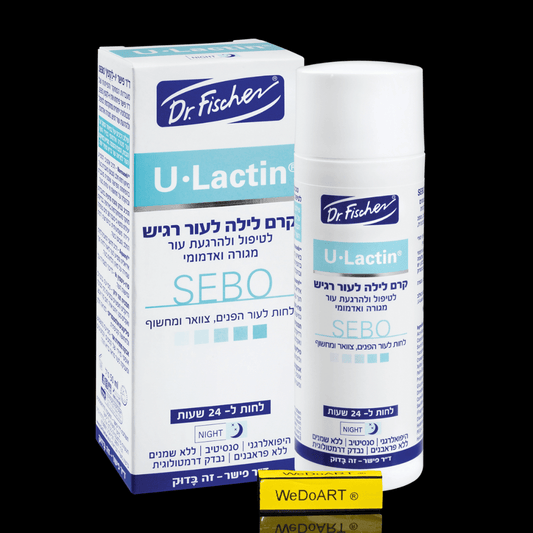 U-Lactin SEBO Night Cream for Sensitive Skin 50 ml - WEDOART-IL