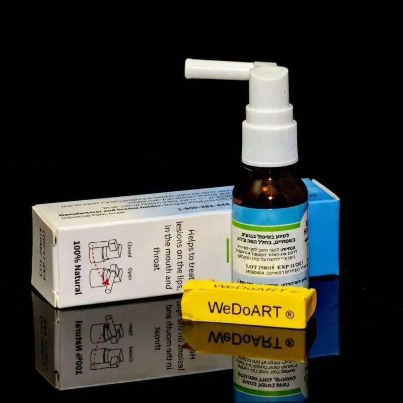 VITALITY S.O.S. BUCAL+ Spray, 15ml, zur Behandlung von Läsionen an Lippen, Mund & Rachen, VitalITY