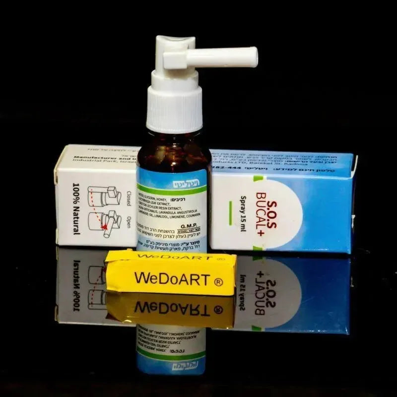VITALITY S.O.S. BUCAL+ Spray, 15ml, zur Behandlung von Läsionen an Lippen, Mund & Rachen, VitalITY