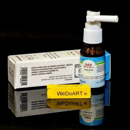 VITALITY S.O.S. BUCAL+ Spray, 15ml, zur Behandlung von Läsionen an Lippen, Mund & Rachen, VitalITY