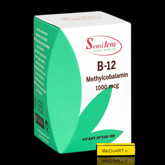 Vitamin B 12 Methylcobalamin 120 tablets - WEDOART-IL