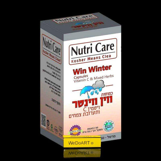 Win Winter 60 Capsules Immune System Vitamin C & Mixed Herbs - WEDOART-IL